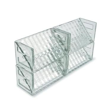 Imagem de Kit C/ 4un Elemento Vazado De Vidro - Florença