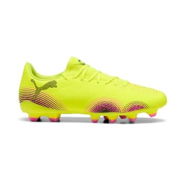Imagem de PUMA Tênis masculino Future 8 Play Firm, chuteiras artificiais de futebol, Alerta amarelo - Puma Black-Sun Struck, 39