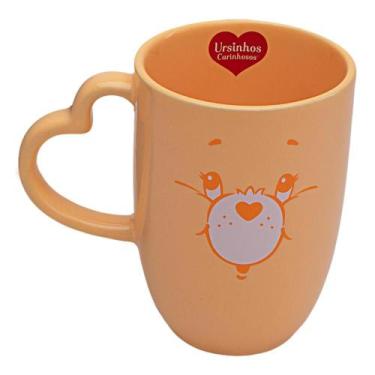 Imagem de Caneca Ursinhos Carinhosos Oxford 350ml Rosa Amarela Azul Cerâmica Ori