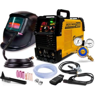 Imagem de Máquina Inversora De Solda Tig Mma 200a 220v E Acessorios - GALZER