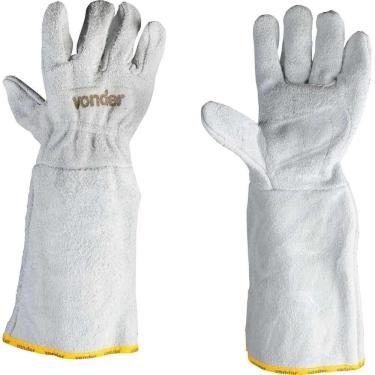 Imagem de Luva Raspa Com Reforço Palma 15 Cm Petrol Vonder