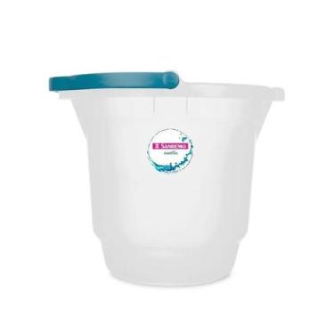 Imagem de Balde Multiuso Hydrus 8,5 litros Transp. 29x26 Cm Sanremo