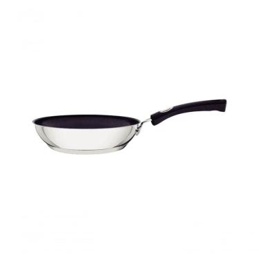 Imagem de Frigideira Rasa Tramontina Solar Silicone 20cm Em Inox E Revestimento Interno Antiaderente