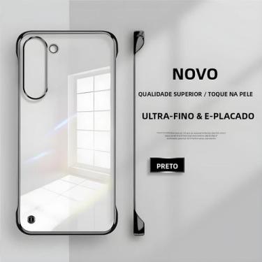 Imagem de Capa Dura Ultra Fina Transparente Sem Moldura Para Samsung S25 S24 S23