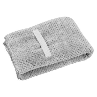 Imagem de Toalha de cabelo de veludo coral, envoltórios de cabelo absorventes macios e confortáveis para cabelos molhados, turbante de cabelo de secagem rápida, tampas de cabelo para secar cabelos encaracolados