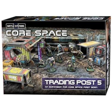 Imagem de Battle Systems BSGCSE014 Core Space First Born Expansion- Trading Post 5-28mm Miniatures - Board Game - Modular 3D Terrain