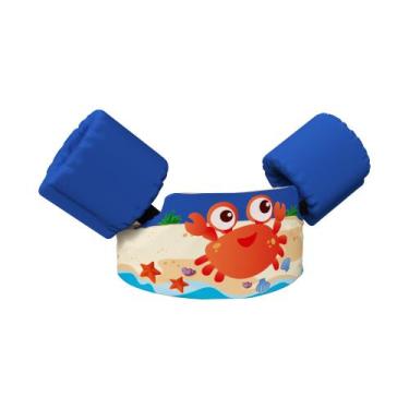 Imagem de Boia De Braço Colete Infantil Salva Vidas Piscina Praia Ajustável Cria