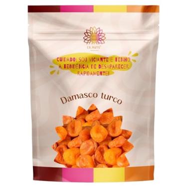 Imagem de 500g Damasco Turco Seco Doce Saboroso Ca.Nuts (500 gr)
