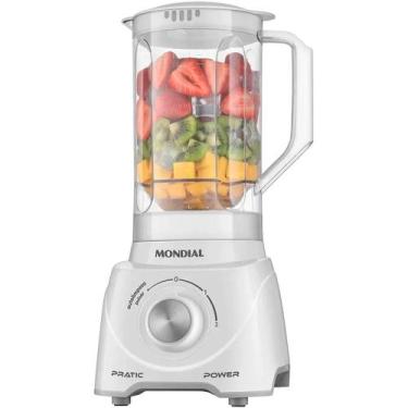 Imagem de Liquidificador Mondial Pratic Power L-97-W - 550W - 2.2L - 220V - Bran
