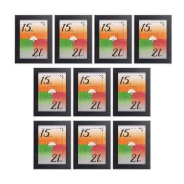 Imagem de Porta-retratos Kit com 10 Quadros molduras Com Acetato - Arte na Arte