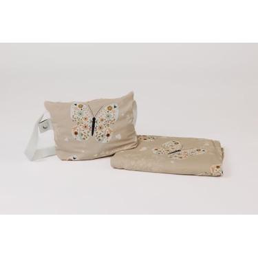 Imagem de Beddy's Cobertor de viagem infantil de dupla face para avião ou carro, embalável com bolsa de transporte portátil, cobertor leve super macio e aconchegante, perfeito para viajantes, viagens