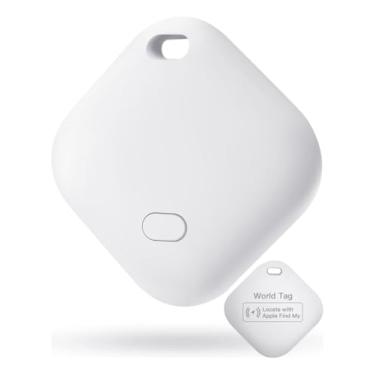 Imagem de World Tag Localizador Rastreador Buscar Find My Smart Tag Gps Inteligente Compatível iPhone Mini Para Pet Carro Bike Chaves Mala