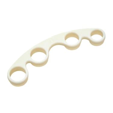 Imagem de menolana Manga de expansão para dedos de guitarra, ferramenta de treinamento para dedos, saxofone, instrumento, teclado, iniciante, White L