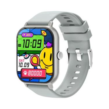 Imagem de Relógio Inteligente Unissex Monitor De Frequência Cardíaca Pressão Art