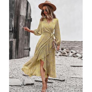 Imagem de Estilo de festa chique: vestido longo casual, o companheiro perfeito -