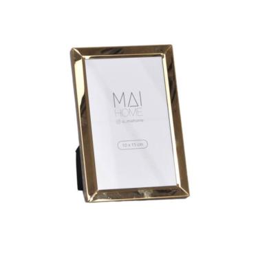 Imagem de Porta Retrato Aika Gold 10X15 Metal