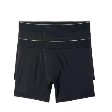 Imagem de Kit 2 Cuecas Masculinas Oficina Reserva Boxer Algodão Pima Elástico Co