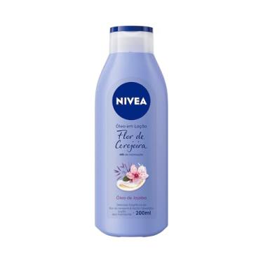 Imagem de NIVEA Loção Hidratante Óleos Essenciais Flor de Cerejeira & Óleo de Jojoba 200ml - Loção Hidratante com essência de Flor de Cerejeira e poder nutritivo do Óleo de Jojoba que nutre