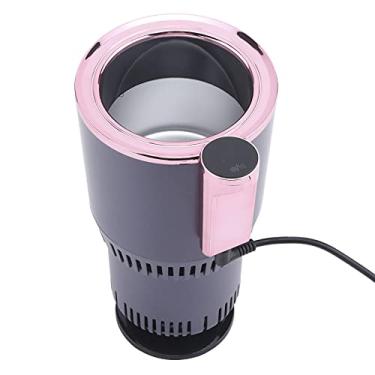 Imagem de Tbest Suporte de Copo Mais Quente 2 Em 1 Universal Alumínio Inteligente Caneca Carro Aquecimento Refrigeração Peças de Automóvel para Viagens Em Casa