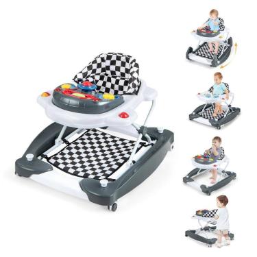 Imagem de Andador 6 em 1 para Bebê BABY JOY com Música, Luzes, Modo Balanço – Altura Ajustável para Meninos e Meninas de 6 a 18 Meses.