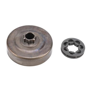 Imagem de Kit de embreagem de roda dentada de 6,9 cm de diâmetro, tambor de embreagem, aro de roda dentada adequado para Stihl 017 018 021 MS170 MS180, tambor de embreagem, kit de embreagem de roda dentada de