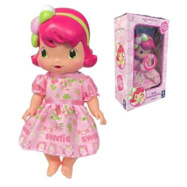 Imagem de BONECA BABY MORANGUINHO QUE CANTA - 30 CM - MIMO BRINQUEDOS - MORANGUINHO