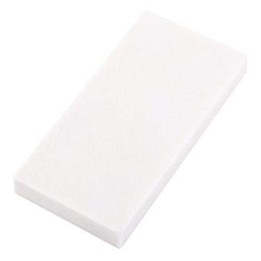Imagem de ZJchao Pedra de Afiar, Apontador de Lâmina de Faca 100 * 50 * 10mm Pedra de Afiar de Amolar para Lâminas Manualmente (80# Branco)