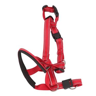 Imagem de Phefop Cabresto de Cabeça de Cachorro, Coleira de Nylon Ajustável, Evita Puxar para Cães de Médio a Grande Porte (XL)