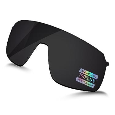 Imagem de Bowyer Lentes de reposição polarizadas para óculos de sol Oakley Sutro Lite S OO9496 34 mm - Preto