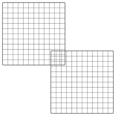 Imagem de Grade Para Cachorro Tela Pet Grade Cerca De Metal(BRANCO,2 TELAS 60X60)