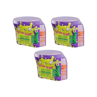 Imagem de Creme Relaxante Amacihair 200G Liso - Kit Com 3Un