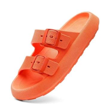 Imagem de Chinelo Nuvem Slide Feminino Fivela Com Regulagem Sola Microexpandida Confortavel e Resistente