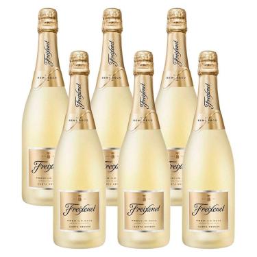 Imagem de Kit 06 Espumantes Cava Freixenet Carta Nevada 750Ml