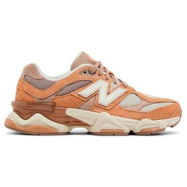 Imagem de New Balance Tênis unissex 9060, Liso Taupe Cobre Laranja, 35/36 BR