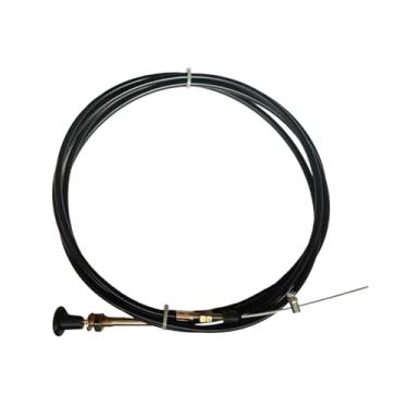 Imagem de FJMQHU Cabo de controle do afogador do carburador (tipo push-pull) e cabo de parada motor - Peça de reposição para diversos modelos de veículos e