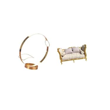 Imagem de Fenteer Elegante Expositor de Vinho de Metal E Organizador de Sofá de Madeira em Miniatura para Armazenamento de Garrafas de Bebidas para Adultos em Casa de B