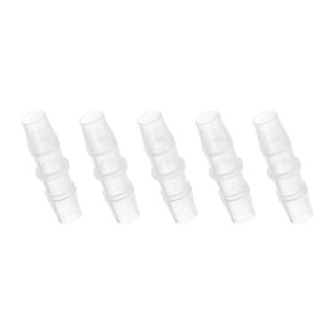 Imagem de Encaixe de farpa de mangueira de plástico de 9,5 cm x 9,5 cm, 5 peças de conectores de tubo a granel União de adaptador de junta de emenda para aquário combustível gás líquido ar