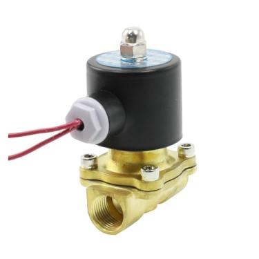 Imagem de Válvula solenóide elétrica 2W DN6 DN8 DN10 DN15 DN20 DN25 DN32 - AC220V, DC12V, 24V para aplicações de água, óleo, ar, gás(DN8,24VDC)