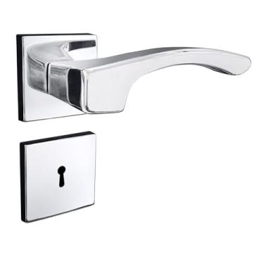 Imagem de Fechadura Onix Interna Roseta Cromada 55mm União Mundial