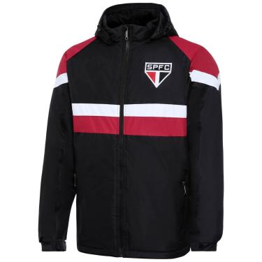 Imagem de Jaqueta Parka Dobby São Paulo Poly SPFC Masculina-Masculino
