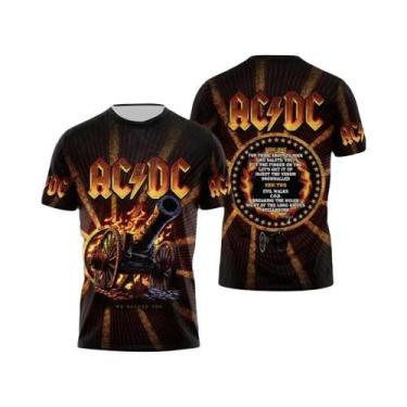 Imagem de Camiseta De Verão Para Homens Com Estampa De Banda De Rock, Gola Redon