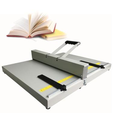 Imagem de LMJYU Máquina de vincar papel de 350/450 mm, máquina dobrável de papel, máquina de vinco manual com régua de posicionamento para cartões, folhetos e fotos 450 (450)