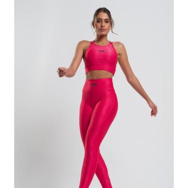Imagem de Calça Legging Suplex Canelada Com Brilho E Recortes Salvatore Fashion-Feminino