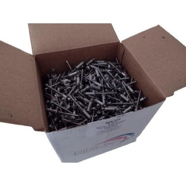 Imagem de Rebite 512 Repuxo Pop Alumínio Natural 4,8 x 12 NewFix 1000pç - New-Fi