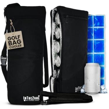 Imagem de Bolsa Nevera para Golf Frostbox Aislada para 6 Latas, Color Negro - IN