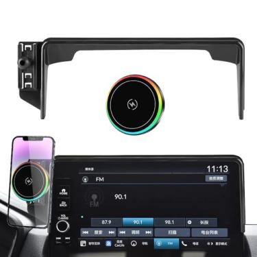 Imagem de LUNQIN Suporte magnético de carro para Honda HRV HR-V 2023 2024 2025 2026 acessórios interiores automotivos