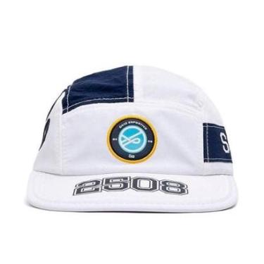 Imagem de Boné Ous 5Panel Nautico Branco Azul-Unissex