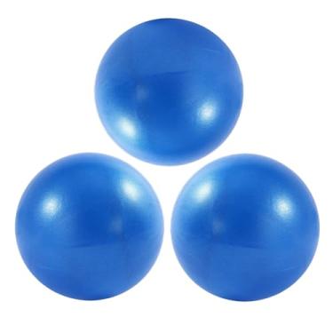 Imagem de ElwynnLane Mini bola de exercícios de pilates de 22 cm para ioga, exercícios de estabilidade, treinamento, academia, anti-explosão e escorregão, fisioterapia melhora o equilíbrio