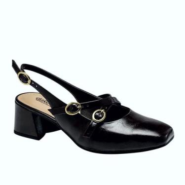 Imagem de Sapato Dakota de Salto Bloco, Preto, 35