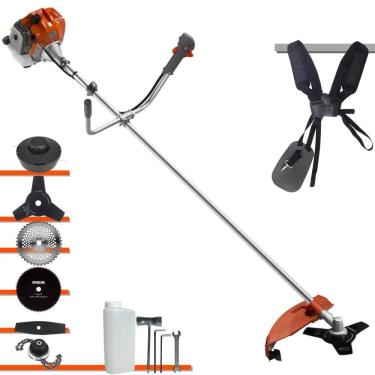 Imagem de Roçadeira Tekna Rl520acntk + Facas 2p 3p 40d 80d E Trimmer